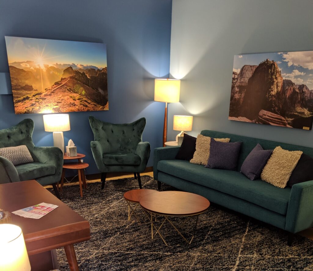 Pinnacle Counseling and Testing Center Lobby